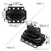 12448TBG AUTOMANN PETERBILT ENGINE MOUNTS ENGINE (REAR) 2355293