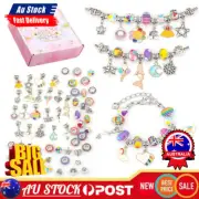 Bracelet Making Kit for Girls Gift DIY Charm Bracelets Kit Jewelry Crafts Set 6J