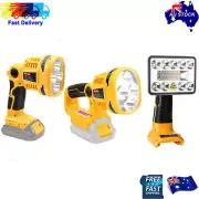 Torch Lamp LED Work Flash Light For Dewalt 20V Li-ion Battery charger