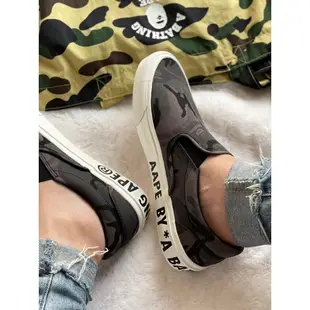 小蜜酥潮流代購 AAPE BY A BATHING APE 經典迷彩懶人鞋【AAPSHM6677XXE】