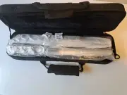 Glory Closed Hole C Flute With Case, Tuning Rod and Cloth,Joint Grease & Gloves