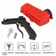 90PSI Portable Sand Blaster Handheld Air Sandblasting Shot Gun Spraying Tool