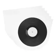 25 Pcs Vinyl Outer Sleeves 10.2" x 10.2" for 10" Single LP Storage