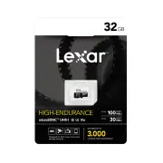 Lexar High Endurance MicroSDHC /XC 32GB Memory Card