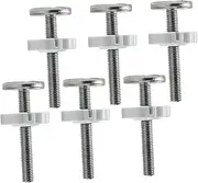 RORPOIR Metal Dog Barrier Screws Safety Gate Hardware Threaded Rods Pressure Mount Home Use