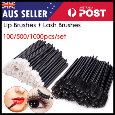 Makeup Wands Brush Eyelash Lip Applicator Lash Extension Lip Brushes