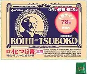 [Nichiban] Roihi Tsuboko Pain Relief Patches - Big Size - 78 Sheets (Green Tea Set)