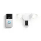 Battery Doorbell plus with Floodlight Cam Plus, White