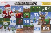 Mattel - Minecraft 3.25'' Advent Calendar [New Toy] Calendar, Figure