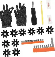 SUPVOX Modern Car Repair 18pcs Steering Column Spacer Kit Plastic Washers Gaskets Bolts Flexible Coupling Insert