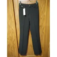 在飛比找蝦皮購物優惠-(E157)KAOYAJU 專櫃黑色絲質條紋長褲 西裝褲 S