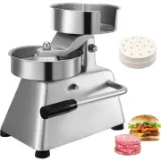 Versatile Hamburger Press: 5-Inch Stainless Steel Patty Maker with 1000 Papers
