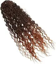 Beavorty Elegant Curly Ponytail Wig Human Hair Ponytail Extension Women's Hair Piece Elastic Breathable
