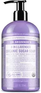 DR. BRONNER'S Organic Sugar Soap 4-in-1 Lavender (Pump) 355ml