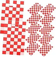 Luxshiny Race Car Goodie Bags for Boys and Girls Large Cotton Packaging Bags Checkerboard Pattern for Birthday Parties