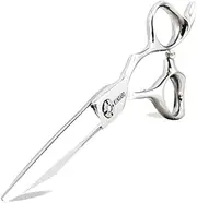 Barber Scissors Hair Scissors Hair Shears Professional Haircut Scissors 6 Inch 440c Barber Shears Sharp Hair Cutting Scissors KINSARO