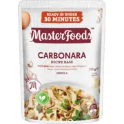 Masterfoods Recipe Base Carbonara 170g x 8