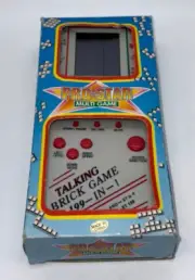 TALKING BRICK GAME - 199 in 1 - LCD Game & Watch Portable Console - NEW