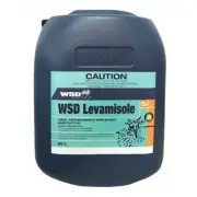 WSD Levamisole 20 Litre Oral Drench Cattle Sheep Parasites Worms Roundworms Agri