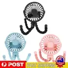 Baby Stroller Fan with Flexible Tripod Mini Desk Cooling Fan for Office Room Car
