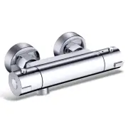 4" Thermostatic RV Shower Faucet Valve - Ensures Constant Water Temperature,N...