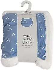 Bubba Nordic Lamb Fleece Cuddle Blanket Denim