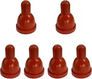 Folpus Goat Nipples,Small Animal Milk Drink Nipples,with Leakproof Dome,Soft Rubber Pacifiers Lamb Teat Feeders, for Dog,Puppy, Style 3