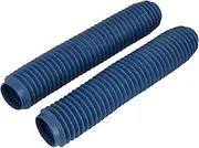 Fork Protectors Motorcycle Front Rubber Fork Boots Gaiters Sleeve Fit for Honda CR125 CR150 CR250 CR500 CRF230 CRF250R CRF250X CRF450R CRF450X Fork Guards(Blue)
