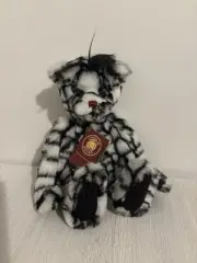 Charlie Bears Chequers Plush Teddy Bear 2016 Retired - With Swing Label
