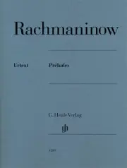 Rachmaninoff 24 Preludes Piano Solo Classical Sheet Music Henle Urtext Book