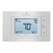White-Rodgers 1F85U-22PR Universal Programmable Thermostat, 2H/2C