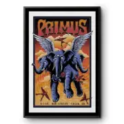 Primus Show May 1 2025 BOK Center, Tulsa, OK Poster_Wall Decor