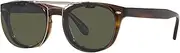[OLIVER PEOPLES] SHELDRAKE OV 5036 Antique Gold/Green Clip-On Only 47/22/0 unisex eyewear frame