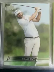 2 Wesley Bryan 2024 Upper Deck golf trading cards