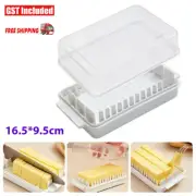 Plastic Box Storage Case Butter Cheese Serving Storage Container Slicer Serving
