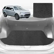 6D Diamond Car Boot Cargo Mat for Ford Territory 2011-2016 (3rd Row seats up/7 seater) - Heavy Duty Carpet Liner