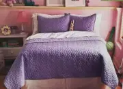 7 pc Circo Lavender Full Quilt, Shams, & Sheet Set NIP