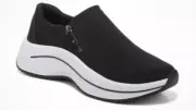 Women’s Dr Scholls Wannabe Zip Sneaker Shoes Black Size 9.5 M (lot 4)