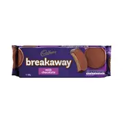 Cadbury Breakaway Milk Chocolate Biscuit | 180g