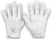 BIONIC Women's StableGrip Natural Fit Right Hand Golf Glove - White