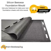 SILICON BEESWAX FOUNDATION SHEET MOULD BEEHIVE BEE HIVE BEEKEEPING WAX TOOL