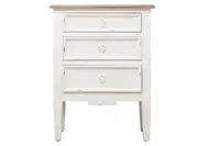 Winnipeg & Sons Hampton Bedside in White