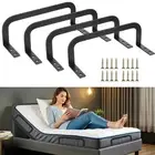 Mattress Slide Stoppers, 4 Pieces, for Adjustable Beds, Platform Beds, RV Mat...