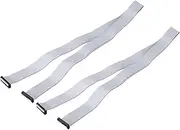 uxcell 2 Pcs IDC Flat Ribbon Cable, 2.54mm Pitch 32mm Width 100cm Long 26 Pin FC to FC Flat Ribbon Connector Jumper Wire for PC, LED Displays