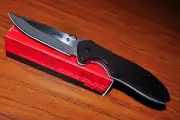 Kershaw 6034D2 Ernest Emerson D2 Drop point Knife 7.75" Length G10 Hdl CQC-6KD2