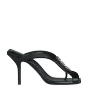 Givenchy G Woven Thong Sandals 35,36,37.5,37,38 black