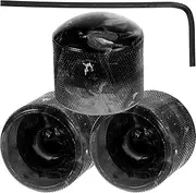 HANABASS 4pcs Set Electric Guitar Potentiometer Knobs Volume Tone Control Knobs Black Guitar Supplies
