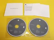 Mac Computers OS X Install Disc 1 & 2 Version 10.5.4 2008 Model 3A152 w/Stickers