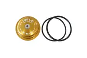 Weld Racing Hub Dust Cap Gold Suit Sprint & Midget With O-Ring & Spiraloc & Oil Hole