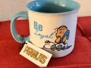 Peanuts Linus & Snoopy "Be Loyal" 21 oz Stoneware Mug Gibson